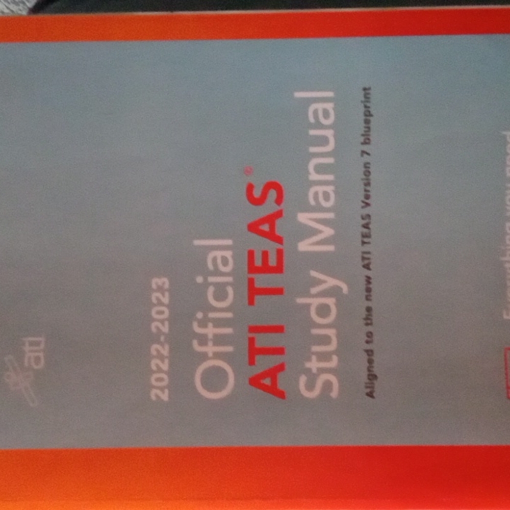2022-2023 TEAS nursing study manual